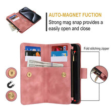 Cargar imagen en el visor de la galería, Casekis Crossbody 9 Card Holder Phone Case Rose Gold
