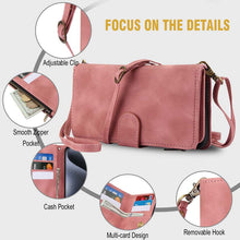 Cargar imagen en el visor de la galería, Casekis Crossbody 9 Card Holder Phone Case Rose Gold
