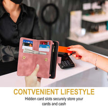 Cargar imagen en el visor de la galería, Casekis Crossbody 9 Card Holder Phone Case Rose Gold
