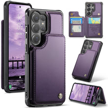 Lade das Bild in den Galerie-Viewer, Casekis RFID Cardholder Wallet Phone Case Purple
