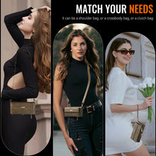 Charger l&#39;image dans la galerie, Casekis Crossbody Leather Wallet RFID Phone Case Brown
