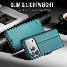 Load image into Gallery viewer, Casekis RFID Cardholder Phone Case Green
