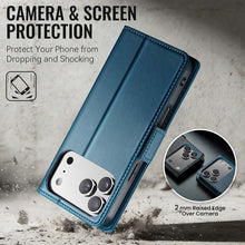 Load image into Gallery viewer, Casekis RFID Cardholder Phone Case Blue
