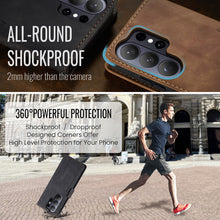 Charger l'image dans la galerie, Casekis Retro Wallet Case Black
