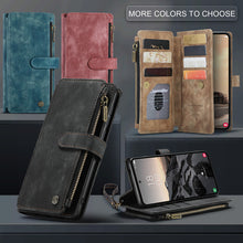 Charger l'image dans la galerie, Casekis Leather Zipper Phone Case Black
