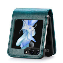 Load image into Gallery viewer, Casekis Folding Multi-card Leather Case for Galaxy Z Flip 6 5G
