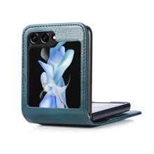 Load image into Gallery viewer, Casekis Folding Multi-card Leather Case for Galaxy Z Flip 6 5G
