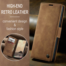 Charger l'image dans la galerie, Casekis Retro Wallet Case Brown
