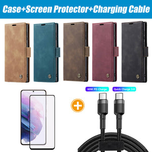 Casekis Retro Wallet Case For Galaxy S24 Ultra 5G