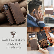 Charger l'image dans la galerie, Casekis Retro Wallet Case Coffee
