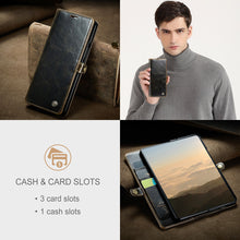 画像をギャラリービューアに読み込む, Casekis Luxury Flip Leather Card Slots Phone Case for Galaxy Z Fold 6 5G
