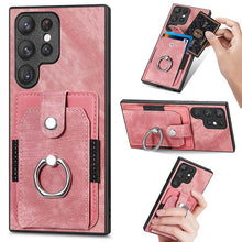 Load image into Gallery viewer, Casekis Ring Cardholder Portable Phone Case Pink
