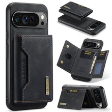 Load image into Gallery viewer, Casekis Magnetic Wallet Detachable Phone Case Black
