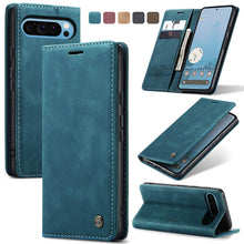 Load image into Gallery viewer, Casekis Retro Wallet Case Blue
