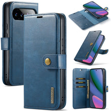 Görseli Galeri görüntüleyiciye yükleyin, Casekis Detachable Leather Wallet Phone Case Blue
