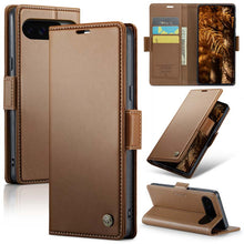 Load image into Gallery viewer, Casekis RFID Cardholder Phone Case Brown
