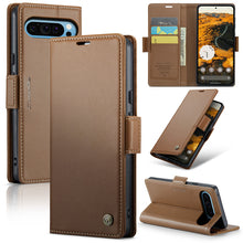 画像をギャラリービューアに読み込む, Casekis RFID Cardholder Phone Case Brown
