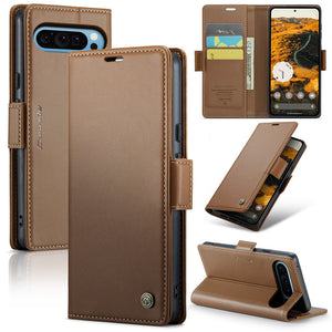 Casekis RFID Cardholder Phone Case Brown