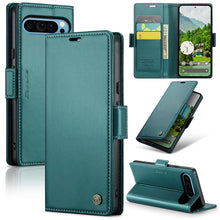 画像をギャラリービューアに読み込む, Casekis RFID Cardholder Phone Case Green
