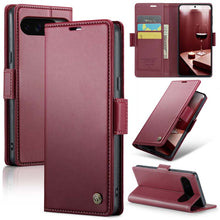 Load image into Gallery viewer, Casekis RFID Cardholder Phone Case Red

