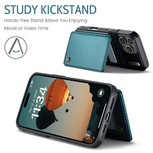 Lade das Bild in den Galerie-Viewer, Casekis RFID Cardholder Wallet Phone Case Green
