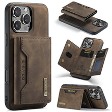 Cargar imagen en el visor de la galería, Casekis Magnetic Wallet Detachable Phone Case Coffee
