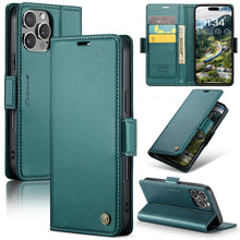 画像をギャラリービューアに読み込む, Casekis RFID Cardholder Phone Case Green
