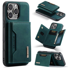 Lade das Bild in den Galerie-Viewer, Casekis Magnetic Wallet Detachable Phone Case Green
