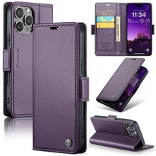 画像をギャラリービューアに読み込む, Casekis RFID Cardholder Phone Case Purple
