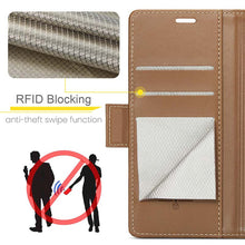 Load image into Gallery viewer, Casekis RFID Cardholder Phone Case Brown
