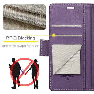 Casekis RFID Cardholder Phone Case Purple