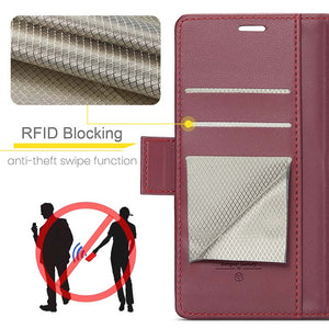 Casekis RFID Cardholder Phone Case Red