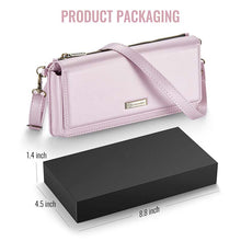 画像をギャラリービューアに読み込む, Casekis Multifunctional Leather Crossbody Phone Bag Pink
