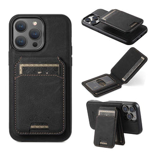 Casekis MagSafe Cardholder Detachable Phone Case Black