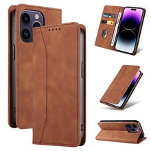 Cargar imagen en el visor de la galería, Casekis Fashion Magnetic Phone Case Brown
