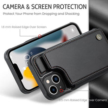 Lade das Bild in den Galerie-Viewer, Casekis RFID Cardholder Wallet Phone Case For iPhone 13
