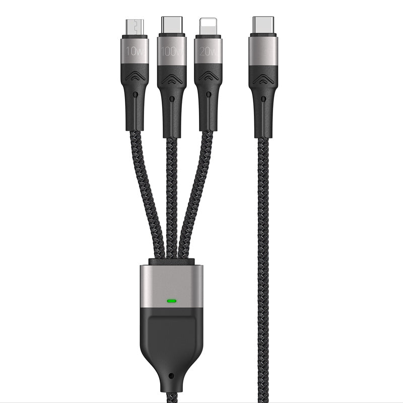 Casekis 100W 3 in 1 Charging Cable