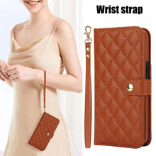 Muat gambar ke penampil Galeri, Casekis Crossbody RFID Wallet Phone Case Brown
