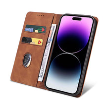 Cargar imagen en el visor de la galería, Casekis Fashion Magnetic Phone Case Brown
