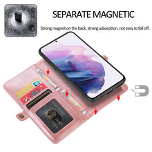 Load image into Gallery viewer, Casekis Magnetic Detachable 9 Cards Leather Phone Case for Galaxy S23
