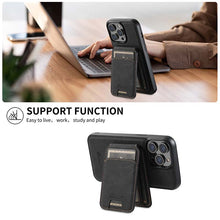 Muat gambar ke penampil Galeri, Casekis MagSafe Cardholder Detachable Phone Case Black
