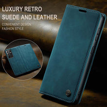 Load image into Gallery viewer, Casekis Carholder Retro Wallet Case For Galaxy S21 Ultra 5G
