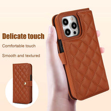 Load image into Gallery viewer, Casekis Crossbody RFID Wallet Phone Case Brown
