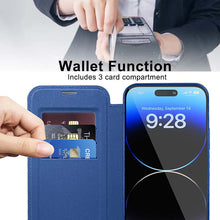 Muat gambar ke penampil Galeri, Casekis RFID Cardholder MagSafe Phone Case Blue
