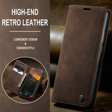 Load image into Gallery viewer, Casekis Retro Wallet Case For Galaxy S23 FE 5G
