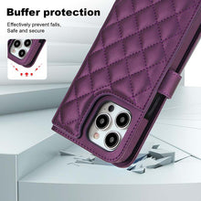 Load image into Gallery viewer, Casekis Crossbody RFID Wallet Phone Case Dark Purple
