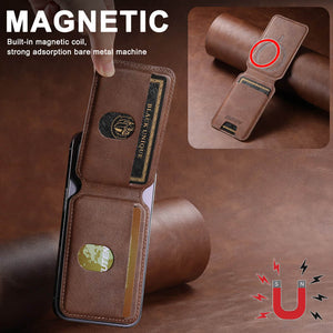 Casekis MagSafe Card Holder Brown