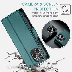 Casekis RFID Cardholder Phone Case Green