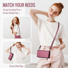 Load image into Gallery viewer, Casekis Oversized High-Quality Women&#39;s Crossbody Phone Bag Red
