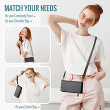 Load image into Gallery viewer, Casekis Oversized High-Quality Women&#39;s Crossbody Phone Bag Black
